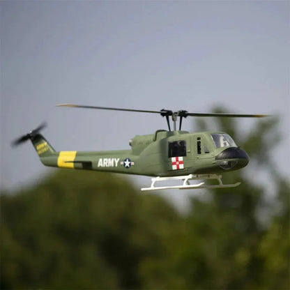 FLYWING UH-1 V3 470 Scale 6CH Brushless GPS Altitude Hold H1 Flight Controller RC Helicopter PNP/RTF
