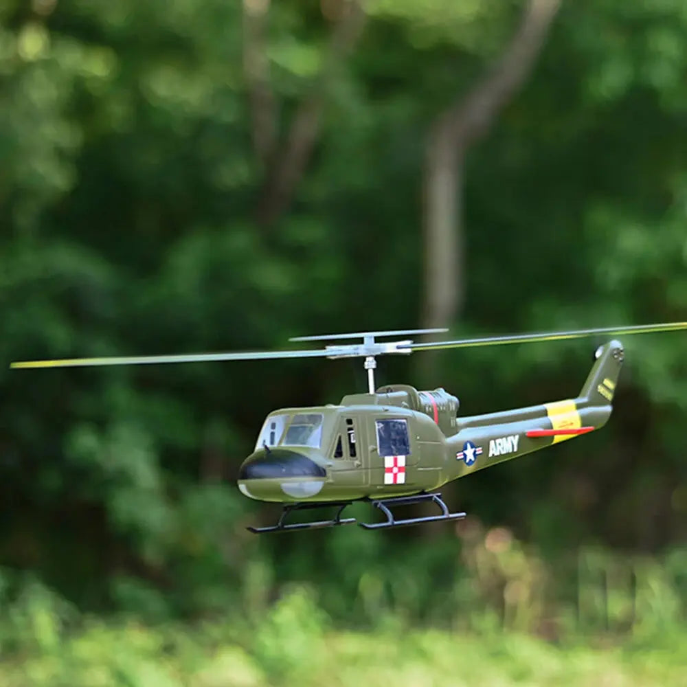 FLYWING UH-1 Huey V4 450L Scale 6CH Brushless GPS Altitude Hold H1 Flight Controller RC Helicopter PNP/RTF