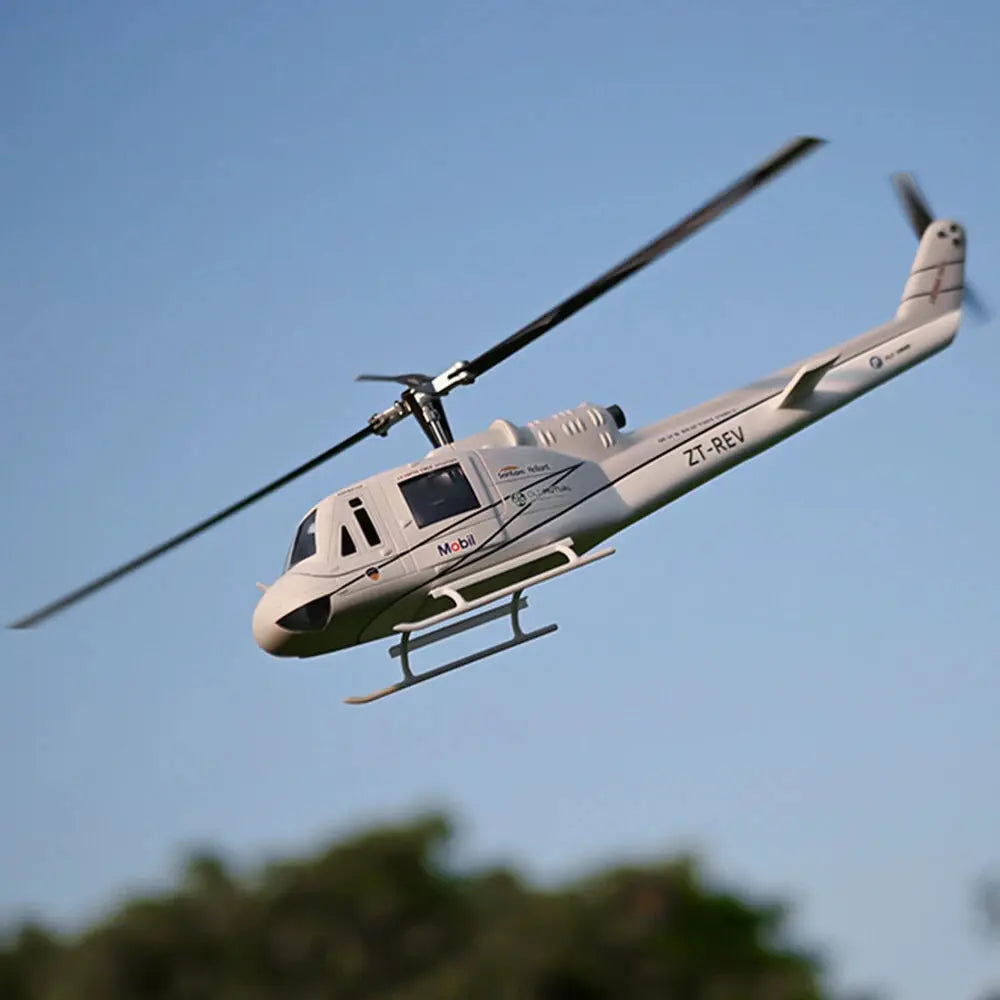 FLYWING UH-1 Huey V4 450L Scale 6CH Brushless GPS Altitude Hold H1 Flight Controller RC Helicopter PNP/RTF