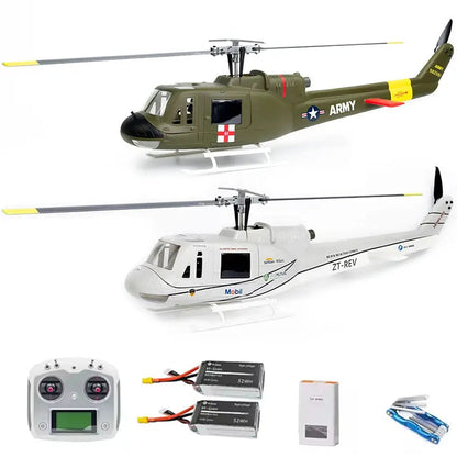 FLYWING UH-1 Huey V4 450L Scale 6CH Brushless GPS Altitude Hold H1 Flight Controller RC Helicopter PNP/RTF