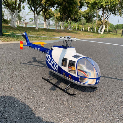 FLYWING BO-105 450L Scale 6CH Brushless GPS Altitude Hold H1 Flight Controller RC Helicopter PNP/RTF