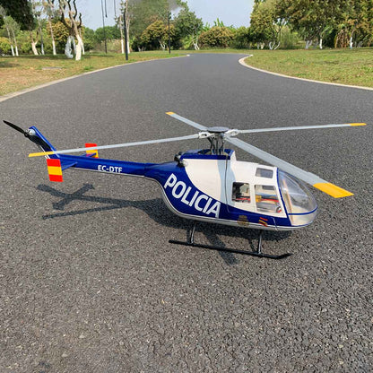 FLYWING BO-105 450L Scale 6CH Brushless GPS Altitude Hold H1 Flight Controller RC Helicopter PNP/RTF
