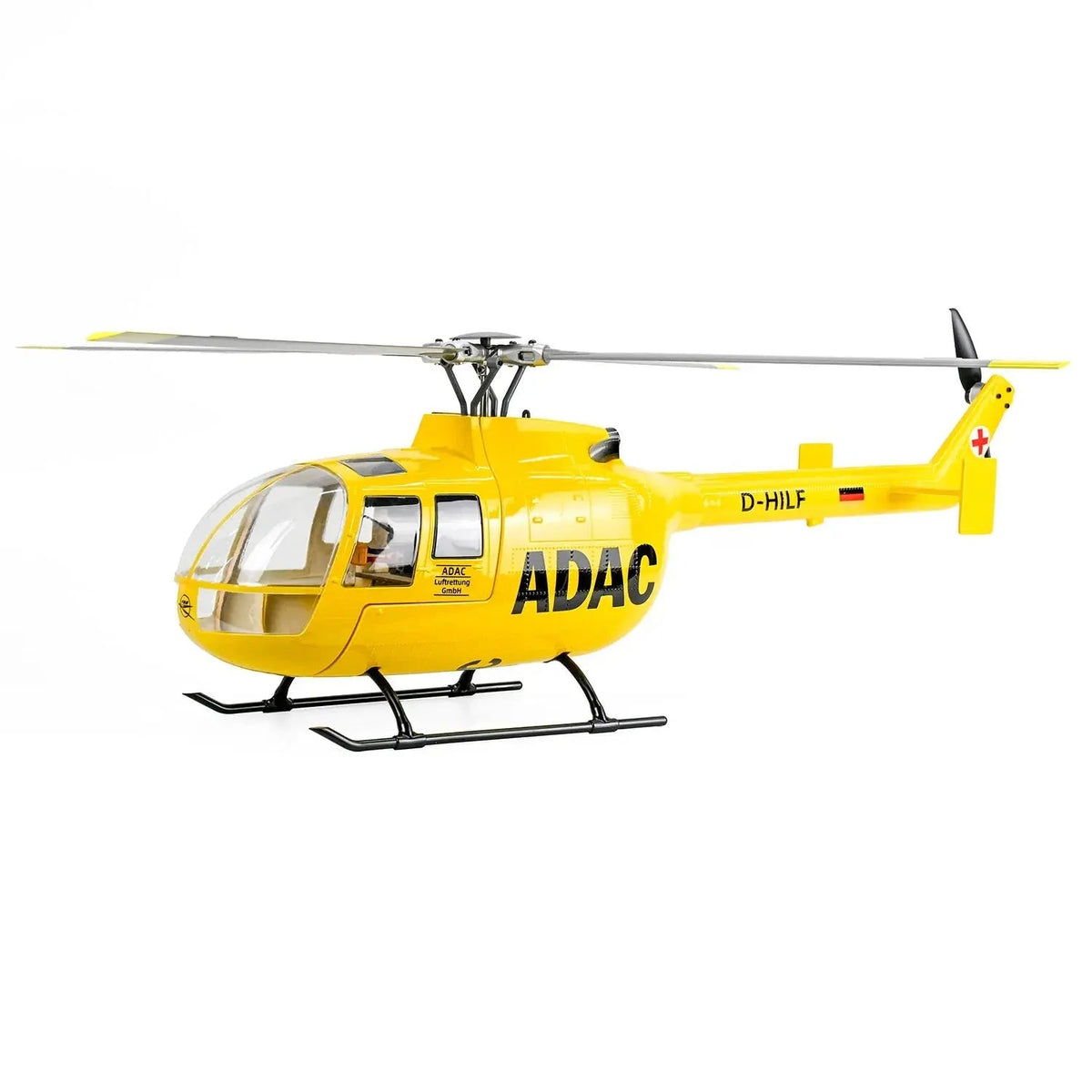 FLYWING BO-105 450L Scale 6CH Brushless GPS Altitude Hold H1 Flight Controller RC Helicopter PNP/RTF