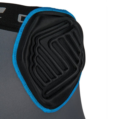 CHAMPRO COMPRESSION SHORTS BULL RUSH 5-PAD GIRDLE-GREY