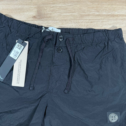Stone Island Nylon Metal Slim-Fit Swim Shorts in Black