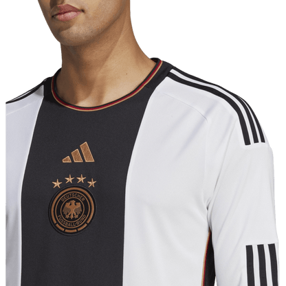 Adidas Germany 2022 World Cup Home Long Sleeve Jersey
