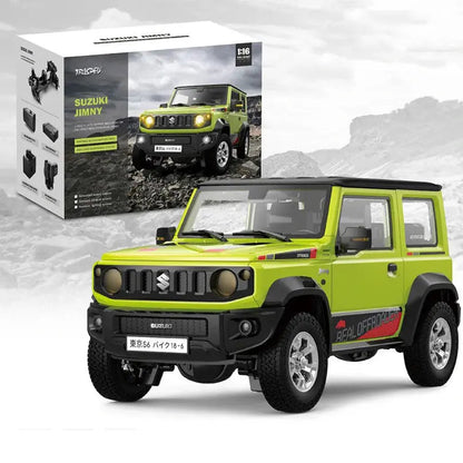 HG HG4-53 TRASPED Suzuki Jimny 1/16 Scale 2.4G 4WD RC Rock Crawler LED Light Simulated Sound Off-Road Climbing Truck RTR