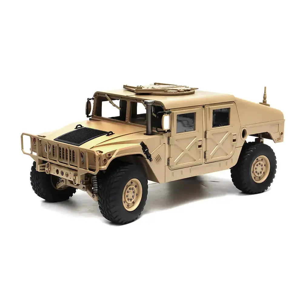 HG P408 1/10 Scale 2.4G 4WD US 4x4 Hummer Military Vehicle RC Truck RTR