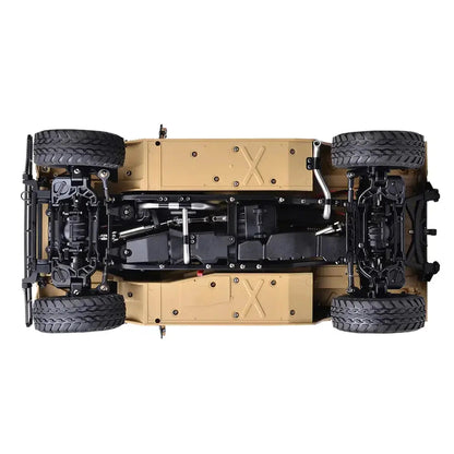 HG P408 1/10 Scale 2.4G 4WD US 4x4 Hummer Military Vehicle RC Truck RTR