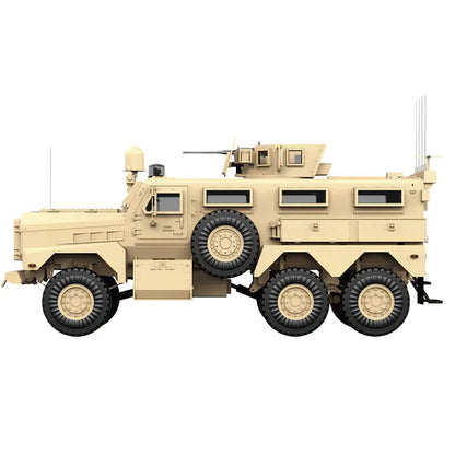 HG P602 US Military Cougar 6x6 MRAP 1/12 Scale 2.4G 16CH RC Truck Upgraded LED Light Sound RTR