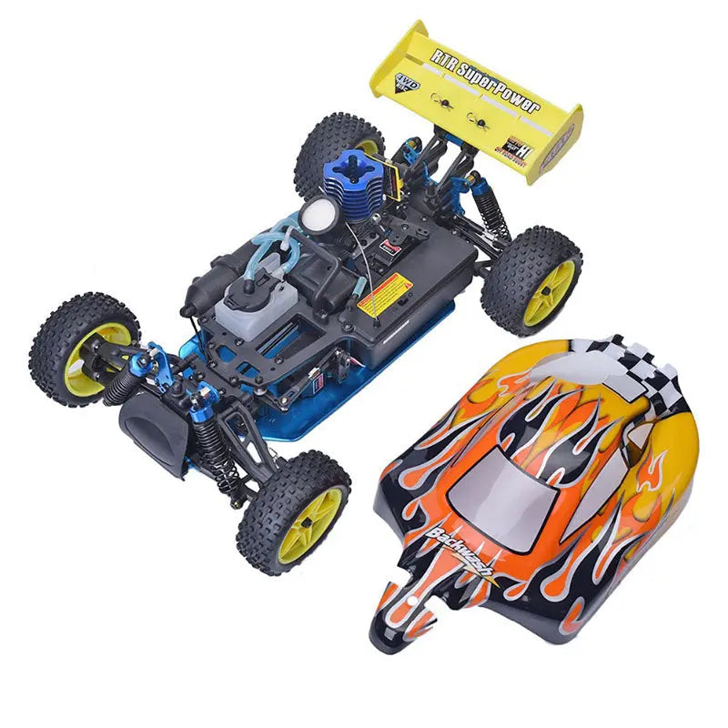 HSP 94166 1/10 Scale 4WD Nitro Gas Powered Off-Road Drift Racing RC Vehicle RTR
