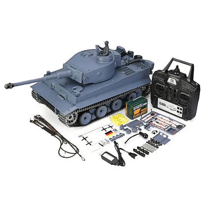 Heng Long 3818-1 Germany Tiger I 1/16 Scale 2.4G Metal RC Battle Tank RTR