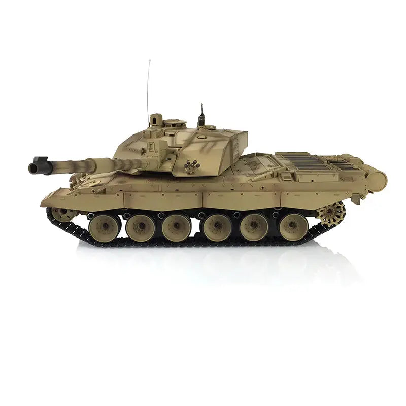 Heng Long 3908-1 UK Challenger 2 1/16 Scale 2.4G Spin Turret Upgraded Metal RC Main Battle Tank RTR