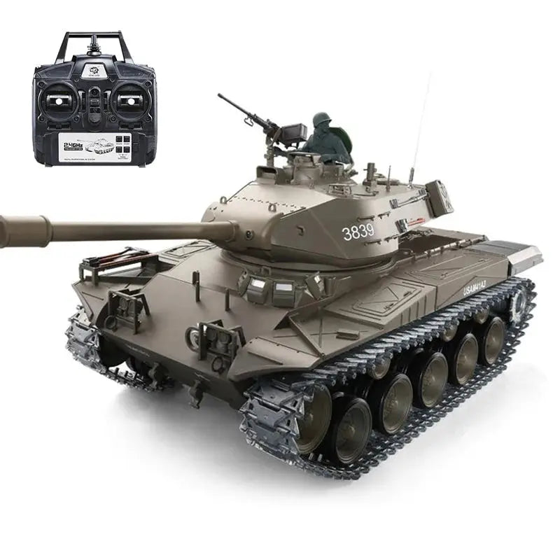 Heng Long 3839-1 M41A3 1/16 Scale 2.4G Full Metal Version RC Battle Tank RTR