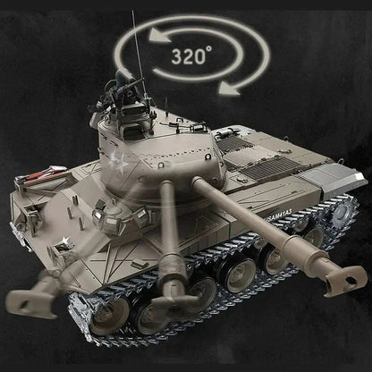 Heng Long 3839-1 M41A3 1/16 Scale 2.4G Full Metal Version RC Battle Tank RTR