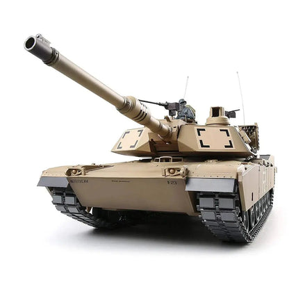 Heng Long 3918-1 US Abrams M1A2 1/16 Scale 2.4G Upgraded Metal RC Battle Tank RTR