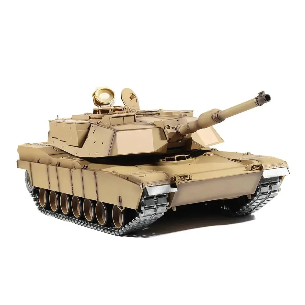 Heng Long 3918-1 US Abrams M1A2 1/16 Scale 2.4G Upgraded Metal RC Battle Tank RTR