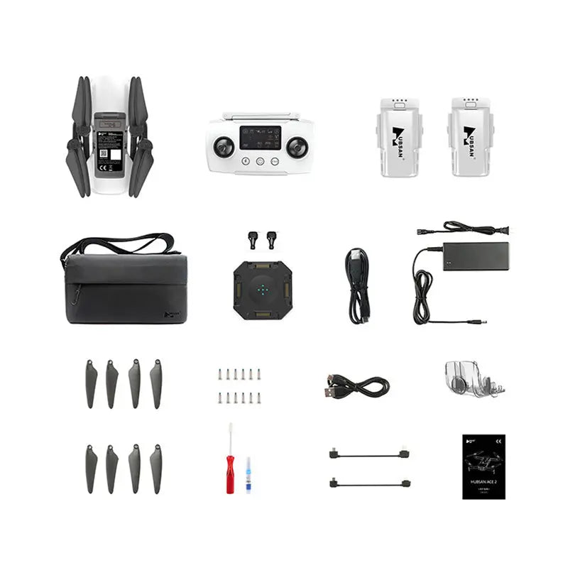 Hubsan ACE 2 4K Drone 3-Axis Gimbal Visual Obstacle Avoidance GPS 16KM FPV Professional Aerial Photography Quadcopter RTF