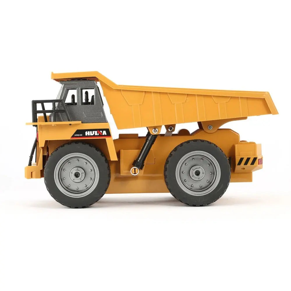 Huina 1540 1/18 Scale 2.4G 6CH Alloy Dump Truck RC Excavator Construction Car Toy