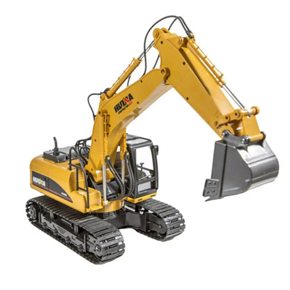 Huina 1550 1/14 Scale 2.4G 680° Rotating Alloy RC Excavator Construction Car Toy