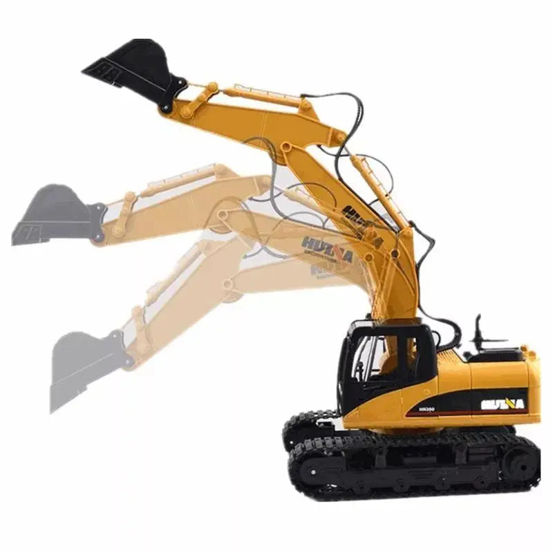 Huina 1550 1/14 Scale 2.4G 680° Rotating Alloy RC Excavator Construction Car Toy