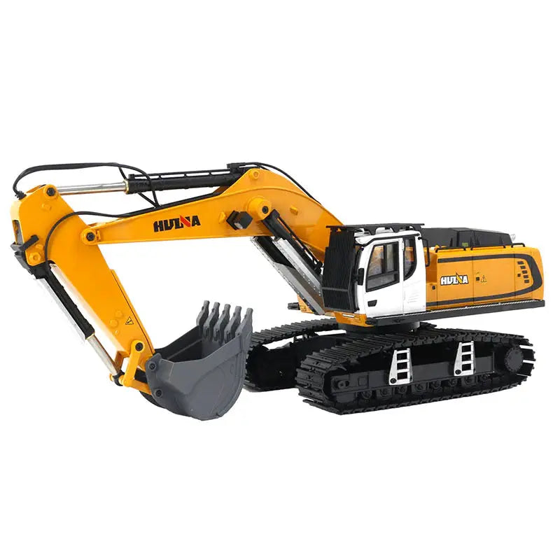 Huina 1599 1/14 Scale 24CH Ultra-Wide Alloy Excavator RC Engineering Vehicle with LED Light Sound Toy