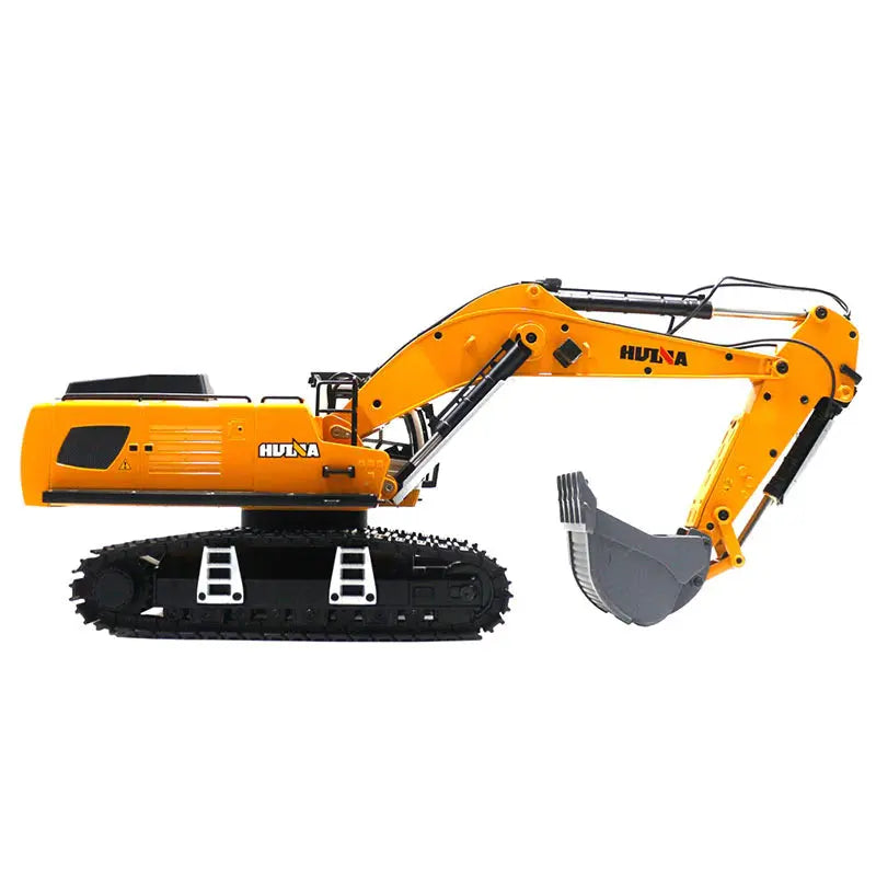 Huina 1599 1/14 Scale 24CH Ultra-Wide Alloy Excavator RC Engineering Vehicle with LED Light Sound Toy