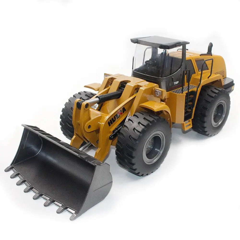 Huina 583 1/14 Scale 2.4G 10CH Alloy Bulldozer Excavator RC Engineering Construction Car Toy