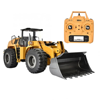 Huina 583 1/14 Scale 2.4G 10CH Alloy Bulldozer Excavator RC Engineering Construction Car Toy