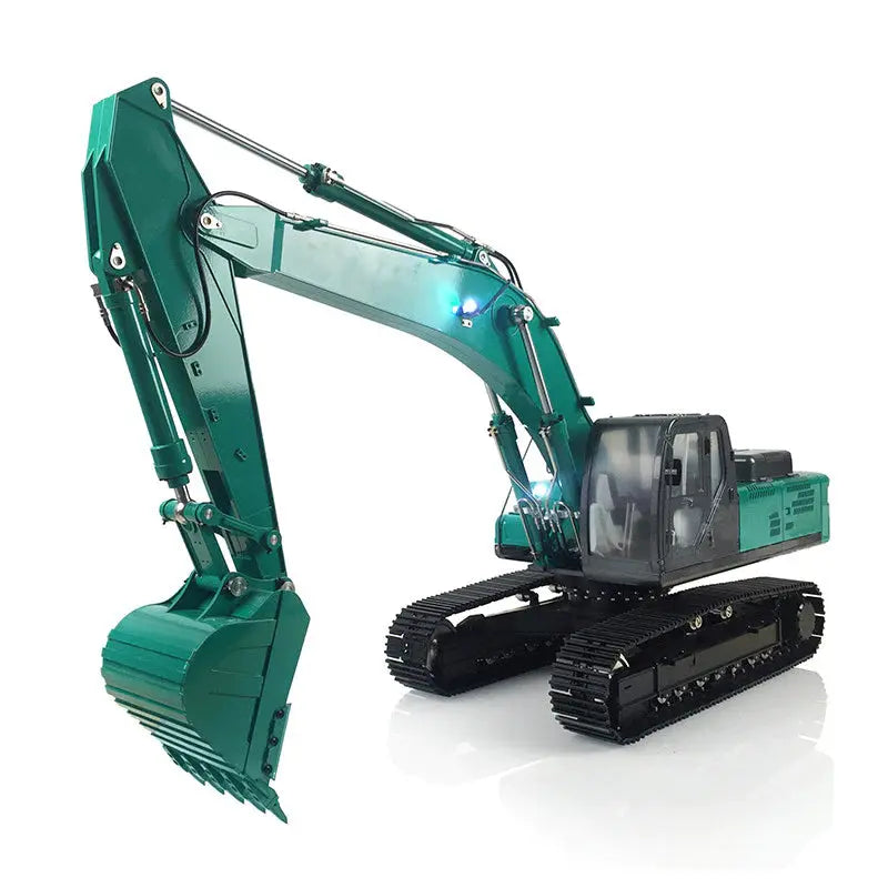 Huina Kabolite 350 Full Alloy Simulation Hydraulic Excavator High Quality RC Construction Car Toy