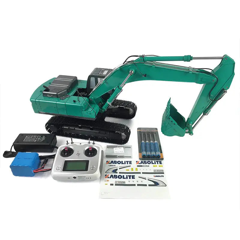 Huina Kabolite 350 Full Alloy Simulation Hydraulic Excavator High Quality RC Construction Car Toy