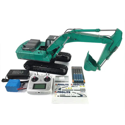 Huina Kabolite 350 Full Alloy Simulation Hydraulic Excavator High Quality RC Construction Car Toy