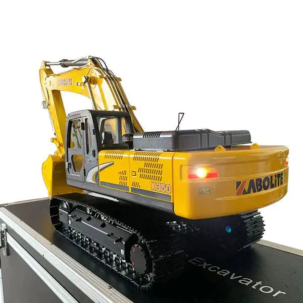 Huina Kabolite 350 Full Alloy Simulation Hydraulic Excavator High Quality RC Construction Car Toy