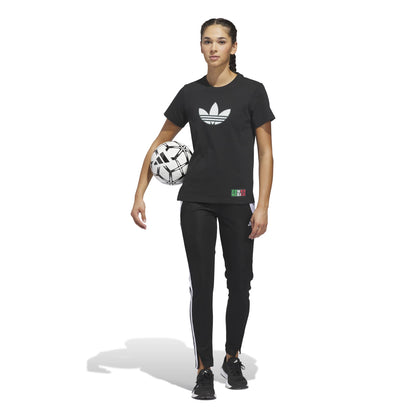 Adidas Women's Mexico World Cup Away Graphic T-Shirt-Black