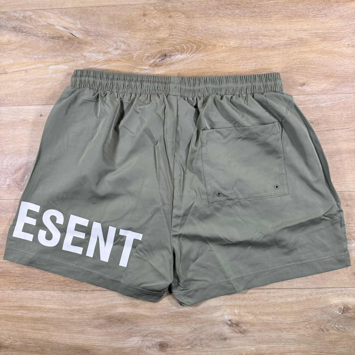 Represent Swim Shorts in Khaki Green