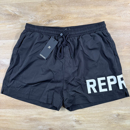 Represent Swim Shorts in Black
