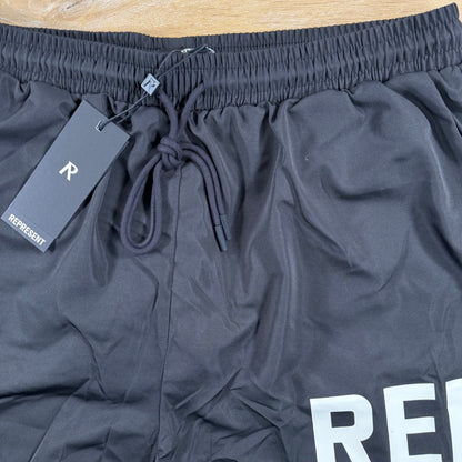 Represent Swim Shorts in Black