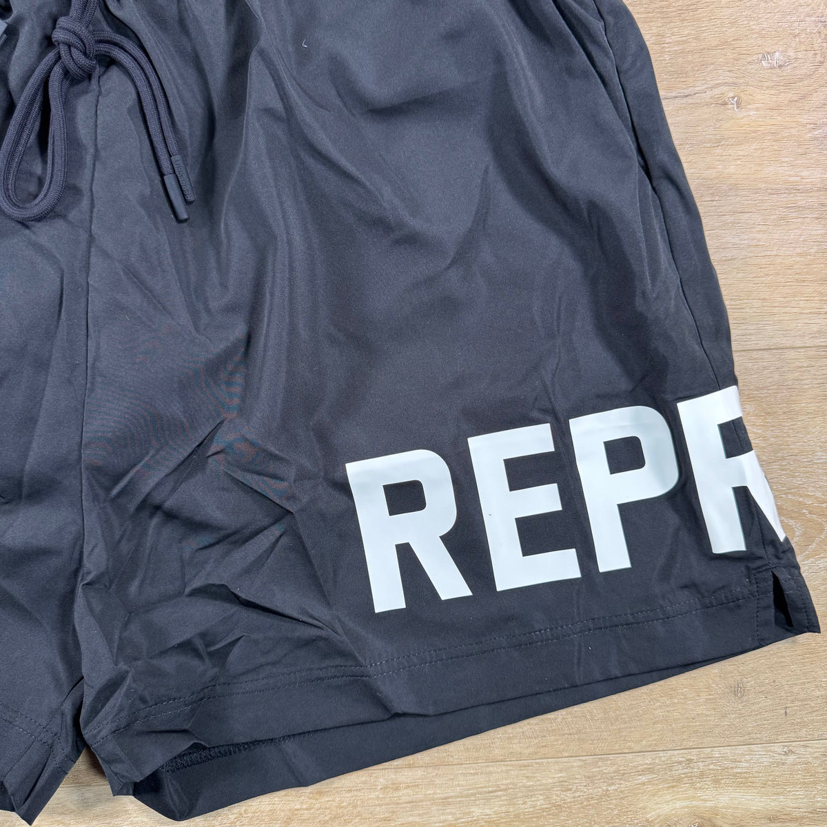 Represent Swim Shorts in Black