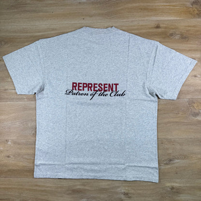 Represent Patron of the Club T-Shirt in Cream Marl