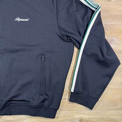 Represent Taped Track Jacket in Jet Black