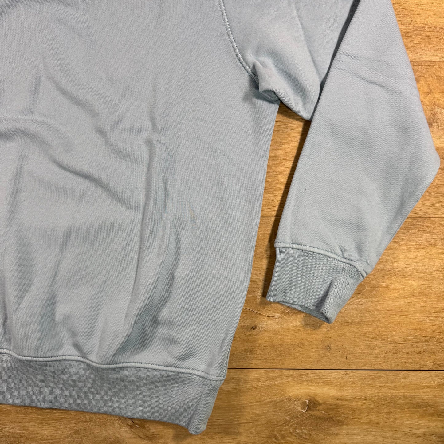 Stone Island Crewneck Fleece Sweatshirt in Dust Blue