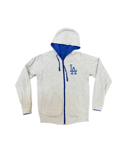 GIII Los Angeles Dodgers  Wild Pitch Full Zip Reversible Jacket