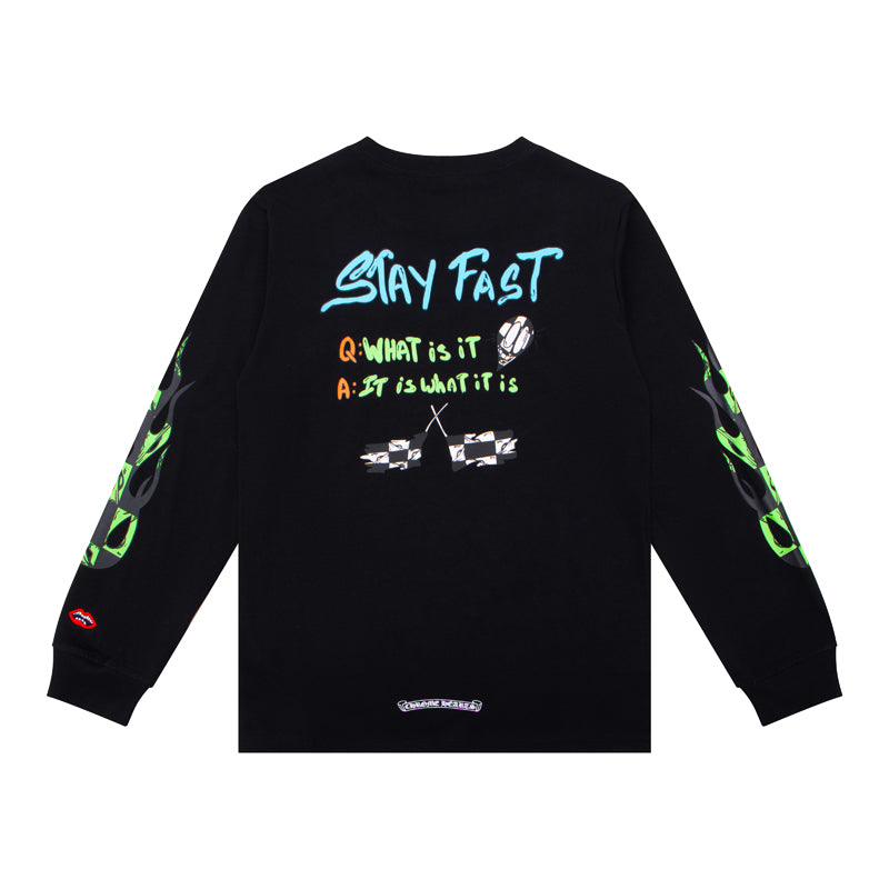 Chrome Hearts Long-Sleeve T-shirt Sweatshirt 8004