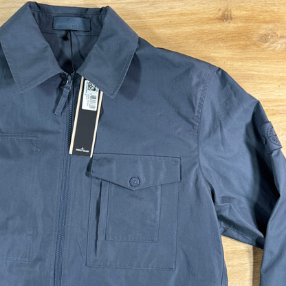 Stone Island Ghost Overshirt in Slate Blue