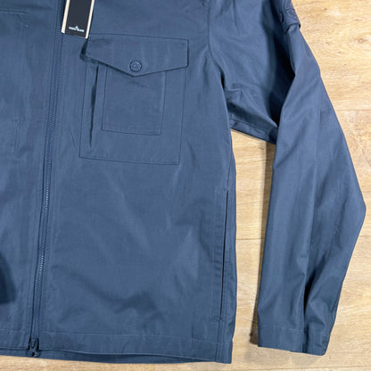 Stone Island Ghost Overshirt in Slate Blue