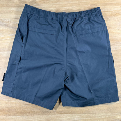 Stone Island Ghost All-Weather Cargo Shorts in Slate Blue