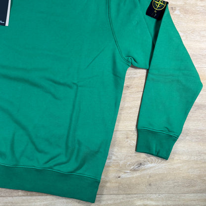 Stone Island Crewneck Fleece Sweatshirt in Malachite - Green