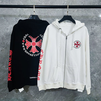 Chrome Hearts Zip Up Hoodie K5002