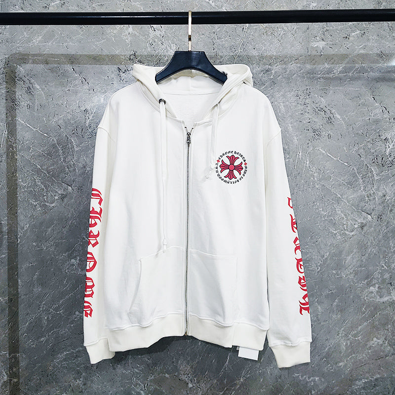 Chrome Hearts Zip Up Hoodie K5002