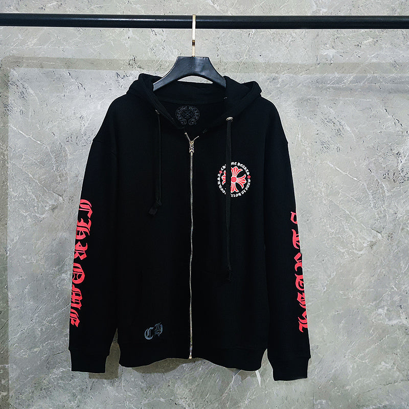 Chrome Hearts Zip Up Hoodie K5002